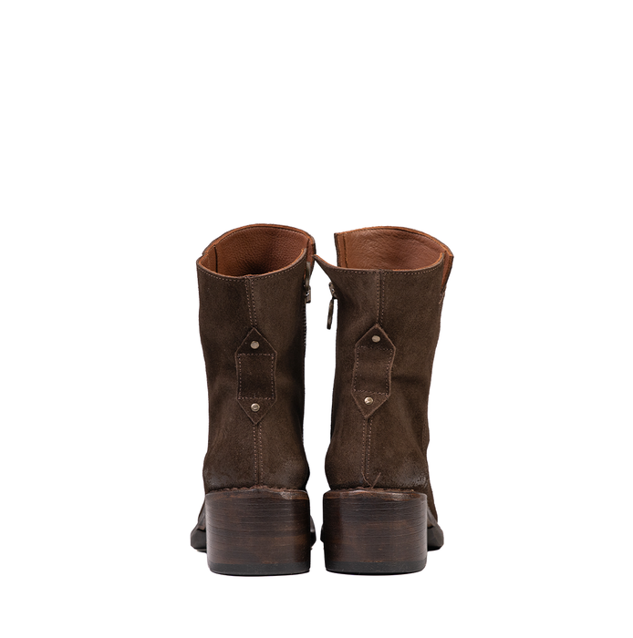 Fiorentini+Baker Brown Suede Ankle Boots - DOLITA