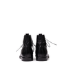 Alexander Hotto Black Leather Ankle Boots - DOLITA