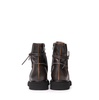 Lorena Paggi Dark Brown Leather Ankle Boots