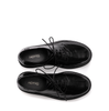 Alexander Hotto Black Leather Lace-ups - DOLITA
