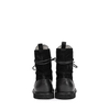 MLO Black Leather And Suede Ankle Boots