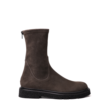 Guglielmo Rotta Krisalyn Grey Suede Ankle Boots