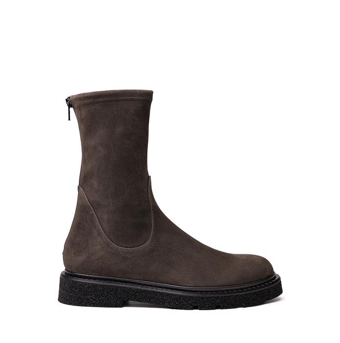 Guglielmo Rotta Krisalyn Grey Suede Ankle Boots