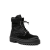 Officine Creative Black Leather Ankle Boots