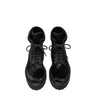 Officine Creative Black Leather Ankle Boots