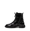 Le Ruemarcel MASARU U Black Leather Ankle Boots