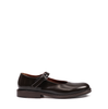 Ernesto Dolani Dark Brown Leather Flats - DOLITA