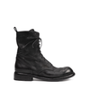 Lemargo Black Leather Ankle Boots