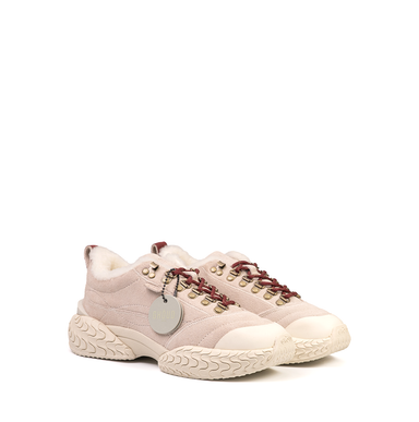 Ghōud Tyre Light Beige Suede Sneakers