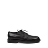 Ernesto Dolani Black Leather Lace-ups - DOLITA