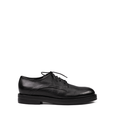 Ernesto Dolani Black Leather Lace-ups - DOLITA
