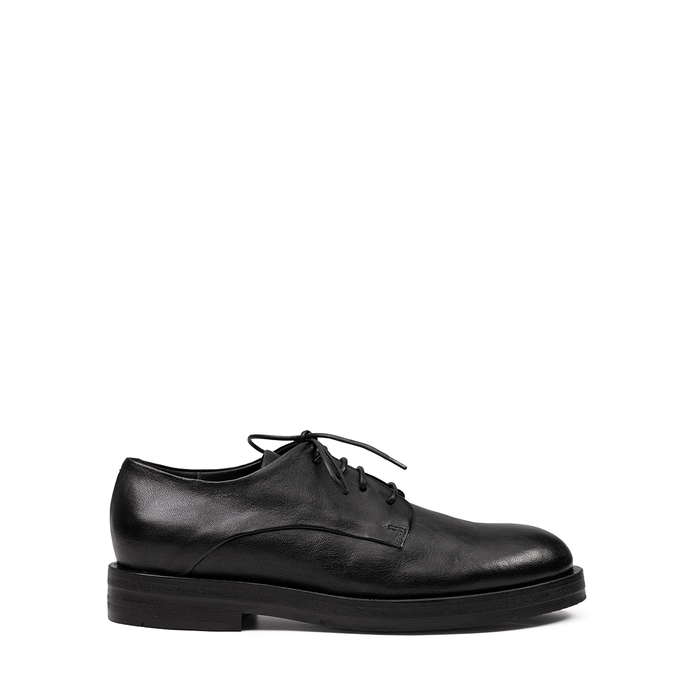 Ernesto Dolani Black Leather Lace-ups - DOLITA