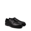 Ernesto Dolani Black Leather Lace-ups - DOLITA