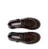Ernesto Dolani Chestnut Brown Leather Flats