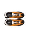 Ghōud Rush Orange And Black Suede And Textile Sneakers - DOLITA