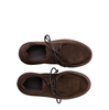 Ernesto Dolani Dark Brown Suede Lace-ups - DOLITA