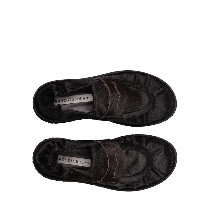 Ernesto Dolani Dark Brown Leather Loafers