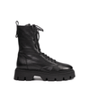 Ernesto Dolani Black Leather Ankle Boots