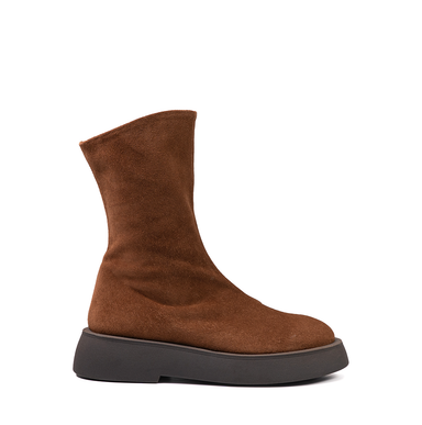 Ernesto Dolani Brown Suede Ankle Boots