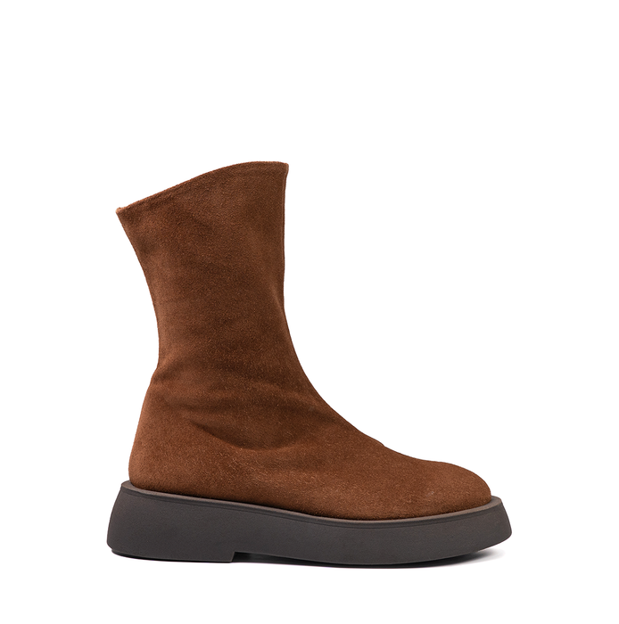 Ernesto Dolani Brown Suede Ankle Boots