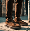 Barracuda Brown Suede Sneakers