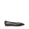 Del Carlo Namibia Snake Print Leather Flats - DOLITA