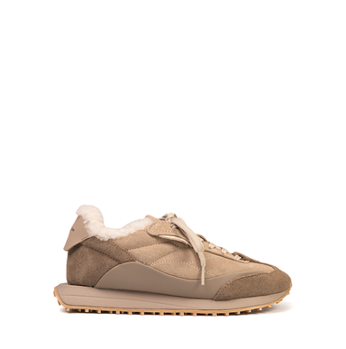 Ghōud Rush Beige Suede Sneakers