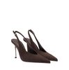 Sergio Levantesi Petra Brown Suede Heels - DOLITA