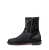 Del Carlo Black Leather Ankle Boots