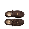 GIO+ Dark Brown Suede Sneakers