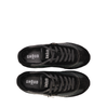 Ghōud Rush Black Leather Sneakers