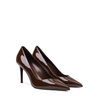 Sergio Levantesi Divina Brown Leather Heels - DOLITA