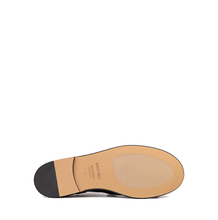 Pomme D'or Dark Brown Leather Loafers - DOLITA