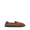 Pomme D'or Brown Suede Loafers - DOLITA