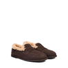 Pomme D'or Dark Brown Suede Loafers - DOLITA