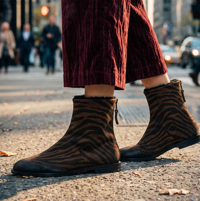 Elena Iachi Brown Suede Ankle Boots