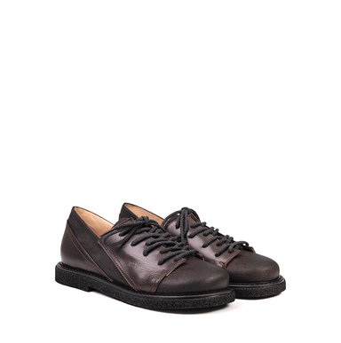 MLO Dark Brown Leather Lace-ups