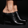 Premiata Black Leather Heels
