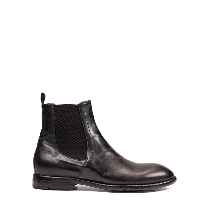 Lemargo Dark Brown Leather Ankle Boots
