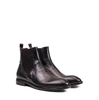 Lemargo Dark Brown Leather Ankle Boots