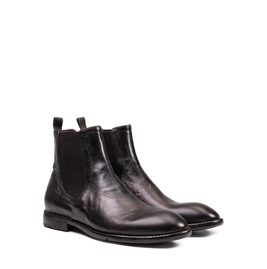 Lemargo Dark Brown Leather Ankle Boots