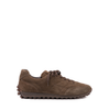 Vittorio Virgili Olive Green Brown Suede Sneakers