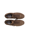 Vittorio Virgili Olive Green Brown Suede Sneakers