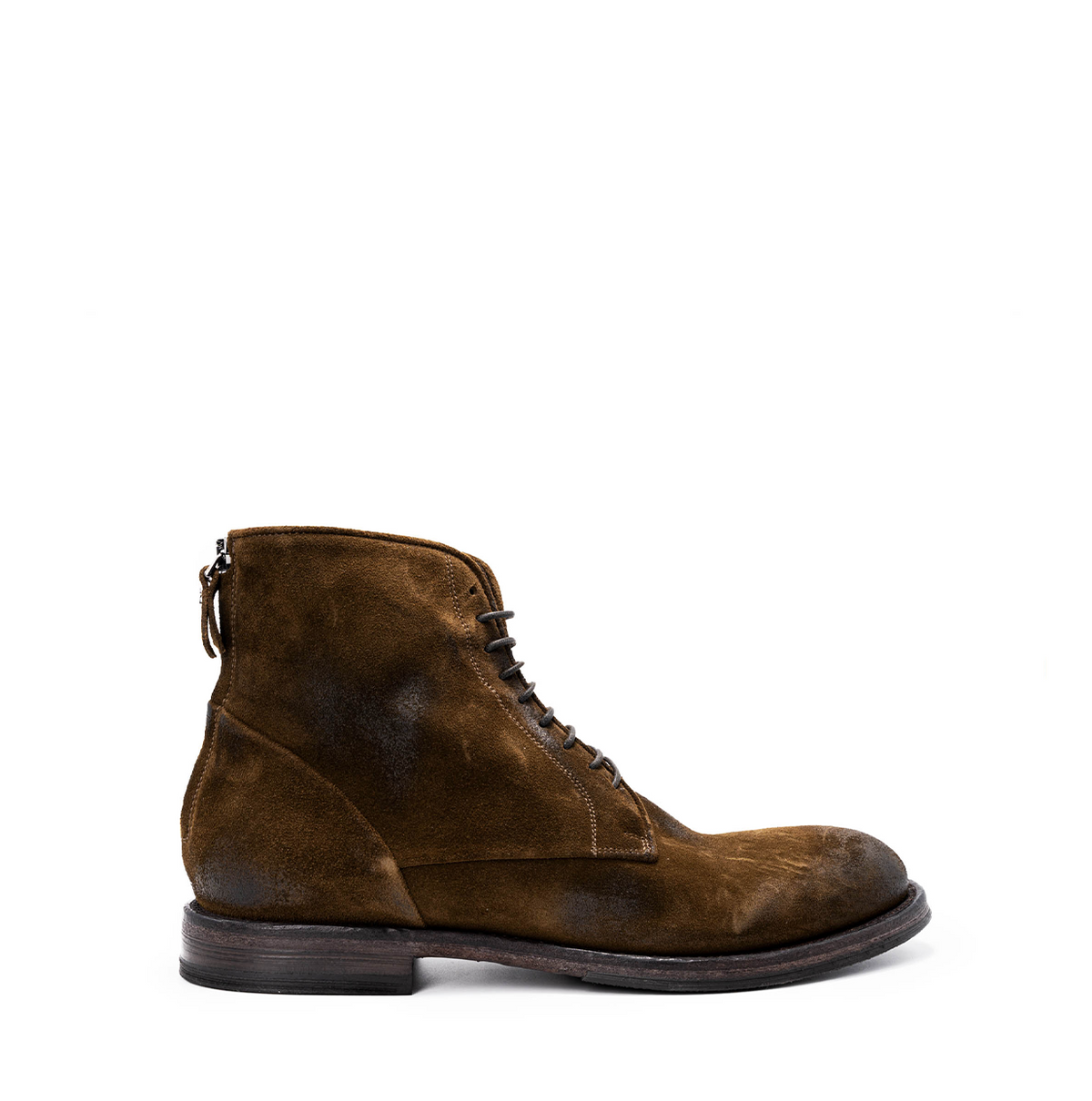 Pantanett,i Italy, Mens Dark Brown Leather Lace Up Chukka Ankle Boots,  11 / 44 RARE? Pantanetti Brown Leather Black Suede Ankle Boots Sz  main image 4