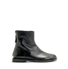 Elena Iachi Black Leather Ankle Boots