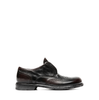 Officine Creative Chestnut Brown Leather Loafers