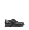 Le Ruemarcel SEKY D Black and Platinum Leather Lace-ups - DOLITA