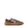 Puraai Vintage Taupe Microsuede Sneakers - DOLITA