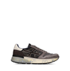 Premiata Mick Grey Suede and Textile Sneakers