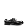Le Ruemarcel PASTOR U Black Leather Lace-ups - DOLITA